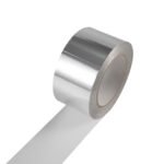 Silver Aluminum Foil Tape with Self-adhesive Thick Repair Tape High Temperature Resistant Aluminum Foil Tape